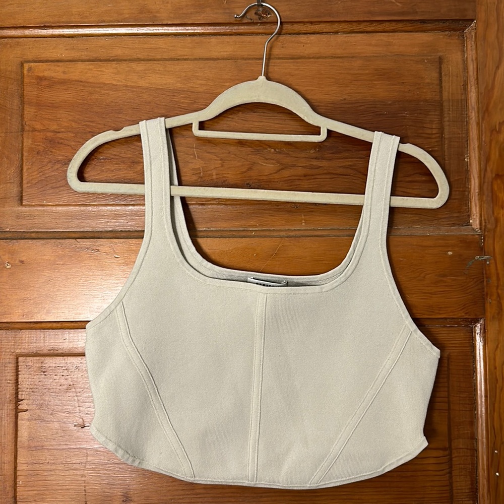 Aritzia Babaton sculpt knit bralette XXL